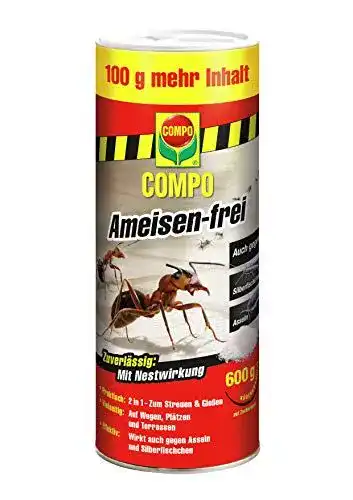 Ameisenstreumittel Compo Ameisen-frei, mit Nestwirkung, 600 g