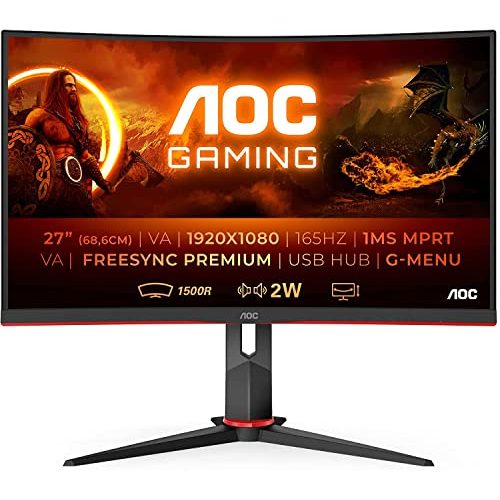 AOC-Monitor AOC Gaming C27G2U, 27 Zoll FHD Curved Monitor
