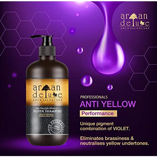 Argan-DeLuxe-Shampoo argan deluxe ADLX Saloncare Silber