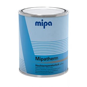 Pintura de escape Mipa Mipatherm Silver Resistente al calor