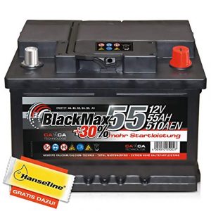 Autobatterie 55Ah BlackMax 12V