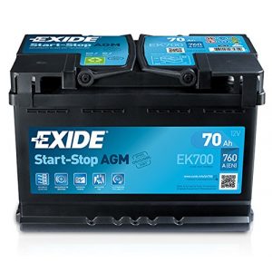 Autobatterie 80Ah Exide EK800 Start-Stop