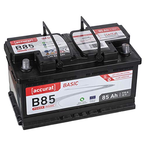 Autobatterie 85Ah Accurat Batterie B85 Basic