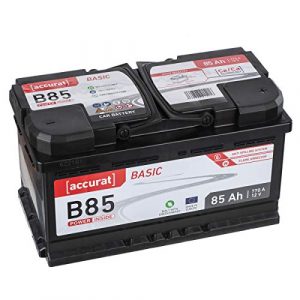 Autobatterie 85Ah Accurat Batterie B85 Basic