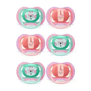 Avent-Schnuller Philips Avent Schnuller 18 Monate + Girl Mix 6er