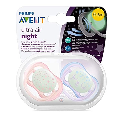Avent-Schnuller Philips Avent Schnuller Day & Night Uni Mix 4er