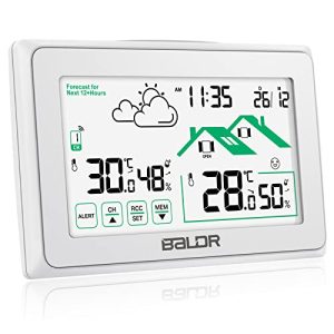 BALDR-Wetterstation BALDR mit Außensensor, Digital DCF