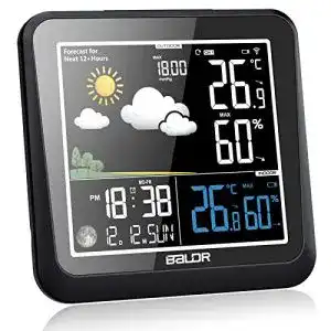 BALDR-Wetterstation BALDR mit Wettervorhersage, Barometer