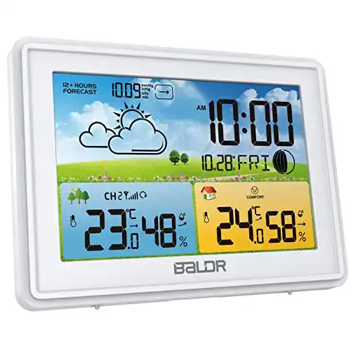 BALDR-Wetterstation BALDR Wetterstation Funk mit Außensensor