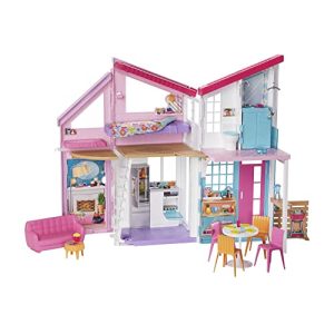 Barbie-Haus Barbie FXG57 Malibu Haus Puppenhaus 60 cm breit