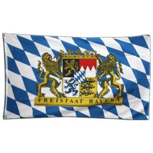 Bayern-Flagge Flaggenfritze Flagge Deutschland Bayern Freistaat