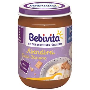Bebivita-Babynahrung Bebivita Abendbrei Keks-Banane, 190 g