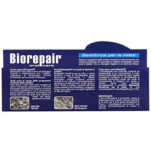 Biorepair-Zahnpasta Biorepair oral Care Notte 75 ml, 2er Pack