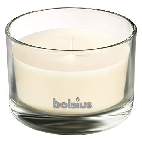Bolsius-Kerzen bolsius Duftkerze im Glas, mittelgroß, Vanille