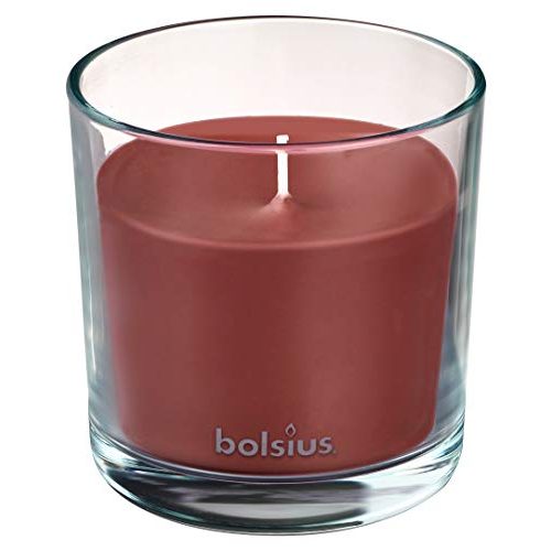 Bolsius-Kerzen bolsius Large Glass Scented Candle Oud Wood