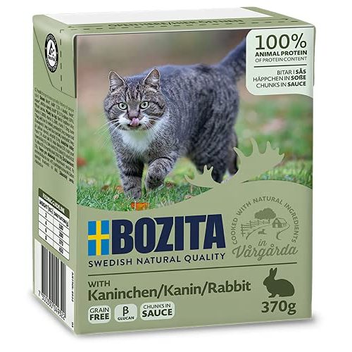 Die beste bozita katzenfutter bozita haeppchen in sosse mit kaninchen 16x Bestsleller kaufen