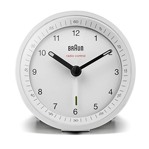Braun-Funkwecker Braun, ruhiges Uhrwerk, Crescendo-Alarm