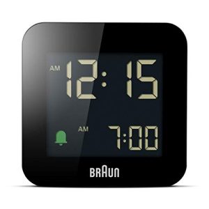 Braun-Reisewecker Braun Bc-08-B Digital-Wecker, LCD-Display