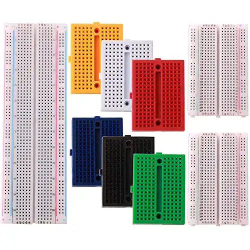Breadboard FULARR ® 9Pcs Premium Solderless Prototype Kit