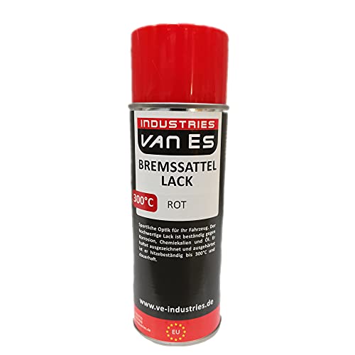 Bremssattellack VE-Professional Farbe rot RAL3002