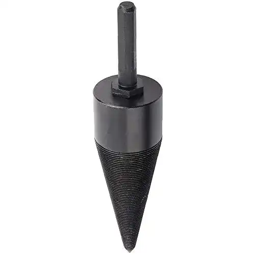 Brennholzbohrer Walfront Brennholz-Spaltbohrer, 10 mm Schaft