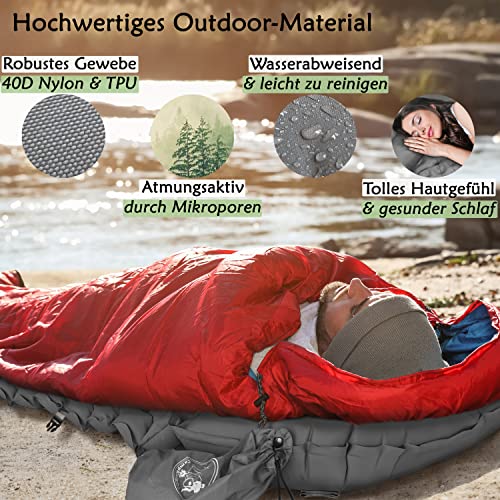 Camping-Isomatte CampKnight 2-in-1 Isomatte Ultraleicht