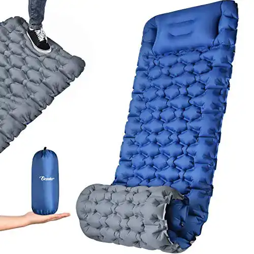 Camping-Isomatte OCOOKO mit Fußpresse Pumpe
