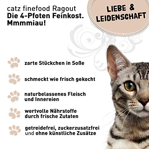 Catz-Finefood-Katzenfutter catz finefood Ragout N° 607 Känguru