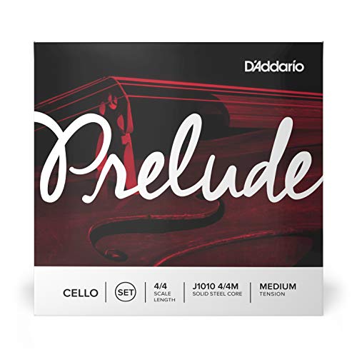 Cellosaiten D’Addario J1010-4/4M Prelude Satz umsponnen
