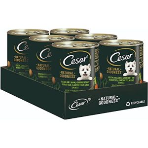 Cesar-Hundefutter Cesar Premium Hundenassfutter mit Lamm 6x