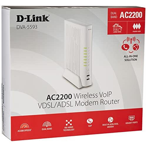 D-Link-Router D-Link ADSL2/2+ Modem-Router EVDSL AC2200