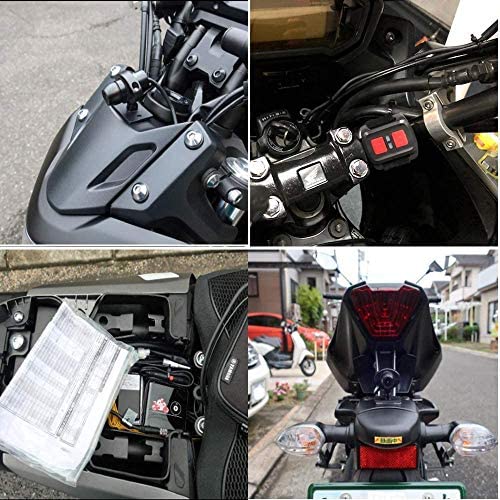 Dashcam Motorrad VSYSTO Motorrad-Dashcam Bildschirmlos