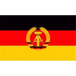 DDR-Flagge Fanshop Lünen Qualitäts Fahne Flagge 90 x 150 cm