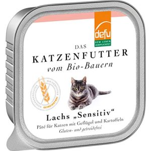Defu-Katzenfutter defu Katze Lachs Sensitive Pâté