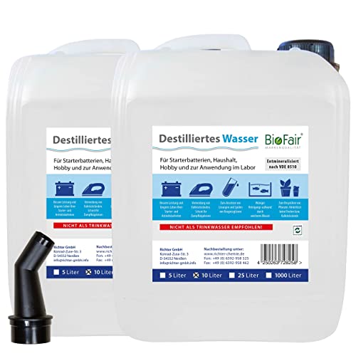 Die beste destilliertes wasser biofair demineralisiertes wasser Bestsleller kaufen