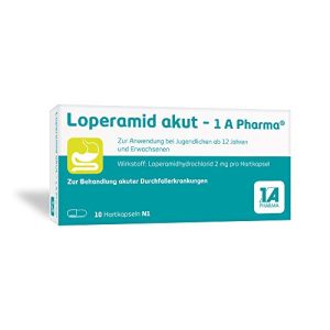 Durchfalltabletten 1A PHARMA Loperamid akut 1 A Pharma®