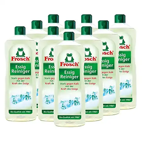 Essigreiniger Frosch 10x Essig Reiniger 1 Liter, Stark gegen Kalk