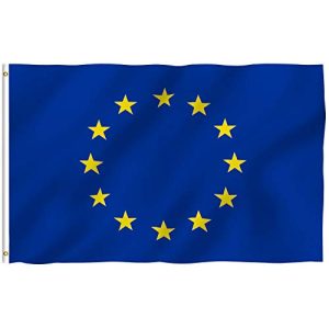 Europa-Flagge Anley Fly Breeze 3×5 Fuß Europäische Union Flagge