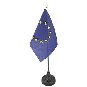 Europa-Flagge AZ FLAG TISCHFLAGGE EUROPÄISCHE Union