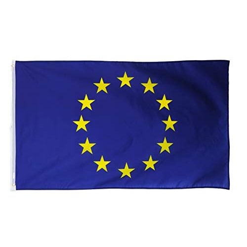 Die beste europa flagge star cluster 90 x 150 cm europaflagge Bestsleller kaufen