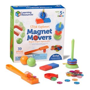 Learning Resources LER9295 Magnet Movers Experiment Kit