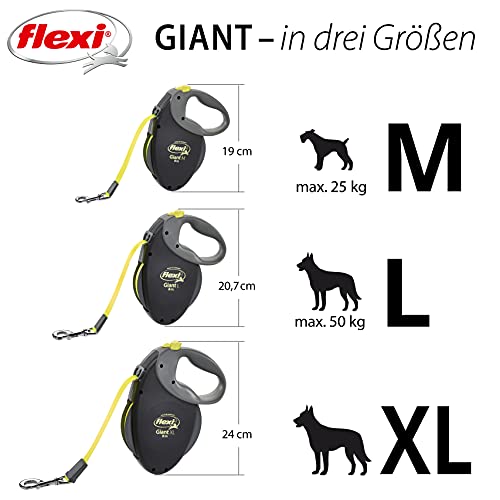 Flexi-Leine flexi Giant Professional L Gurt 10 m für Hunde bis 50 kg