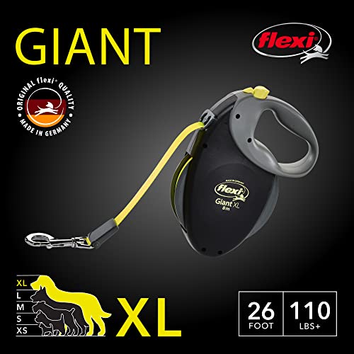 Flexi-Leine flexi Giant XL Retractable Dog Leash (Tape), Extra-Large