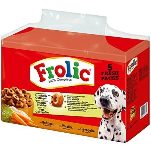 Frolic-Hundefutter Frolic Complete Hundefutter Geflügel, Gemüse