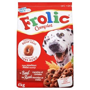 Frolic-Hundefutter Frolic komplett Rindfleisch Kroketten, 3 4kg