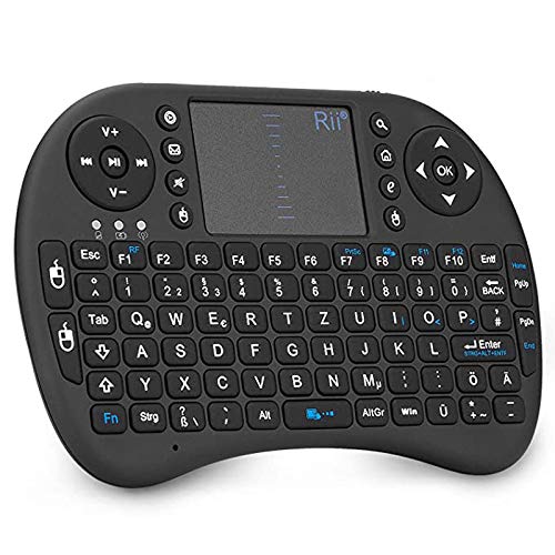 Die beste funktastatur mit touchpad rii i8 mini tastatur wireless smart tv Bestsleller kaufen