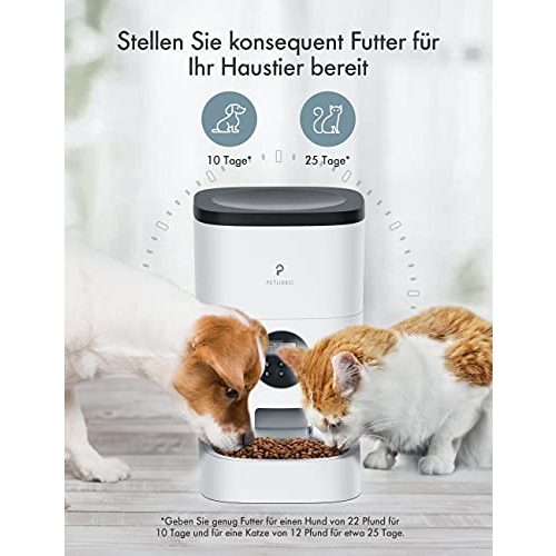Futterautomat PETLIBRO Automatischer für Katze und Hund, 4L