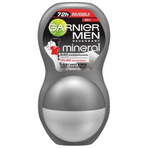 Garnier-Deo Garnier Men Deodorant Mineral Invisible Black, White