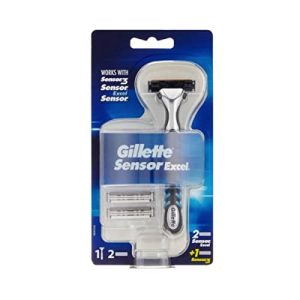 Gillette-Rasierer Gillette Sensor Excel Nassrasierer, Doppelklinge