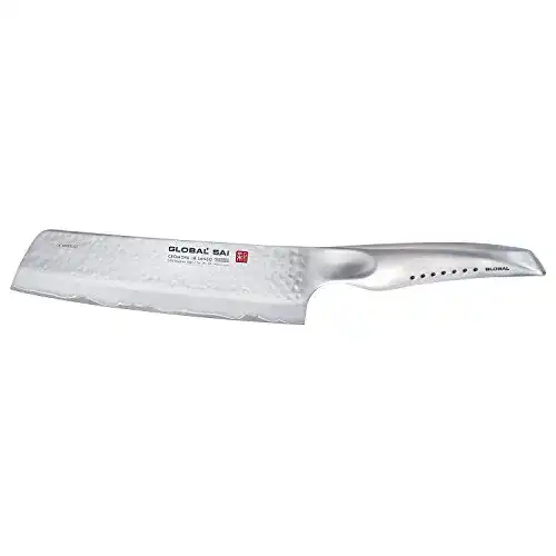 Global-Messer Global SAI-04 Gemüsemesser 19cm Hammerdesign